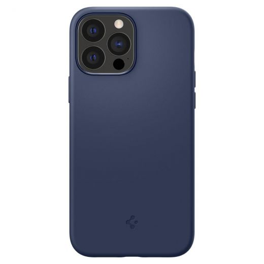 Чехол Spigen Silicone Fit Navy Blue для iPhone 13 Pro (ACS03285)