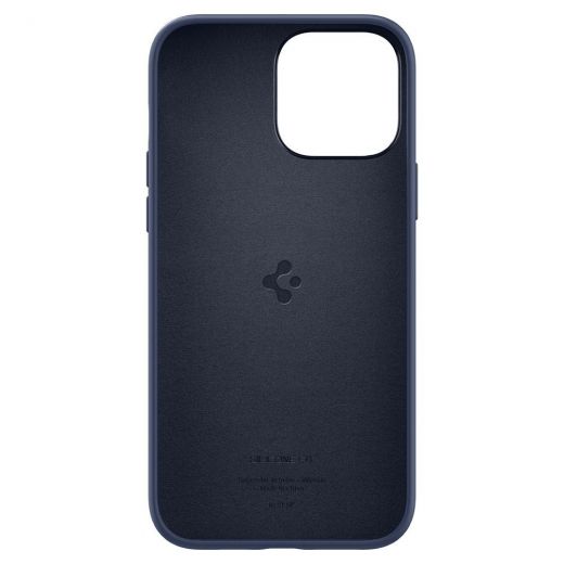 Чехол Spigen Silicone Fit Navy Blue для iPhone 13 Pro (ACS03285)