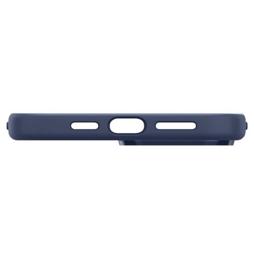 Чехол Spigen Silicone Fit Navy Blue для iPhone 13 Pro (ACS03285)