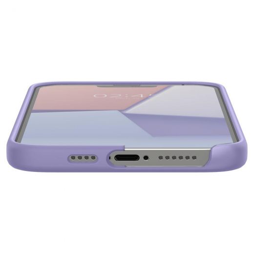 Чохол Spigen Silicone Fit Iris Purple для iPhone 13 Pro (ACS03286)
