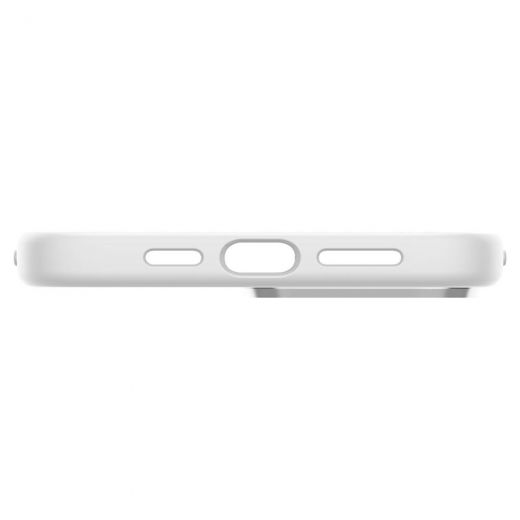 Чохол Spigen Silicone Fit White для iPhone 13 Pro (ACS03284)