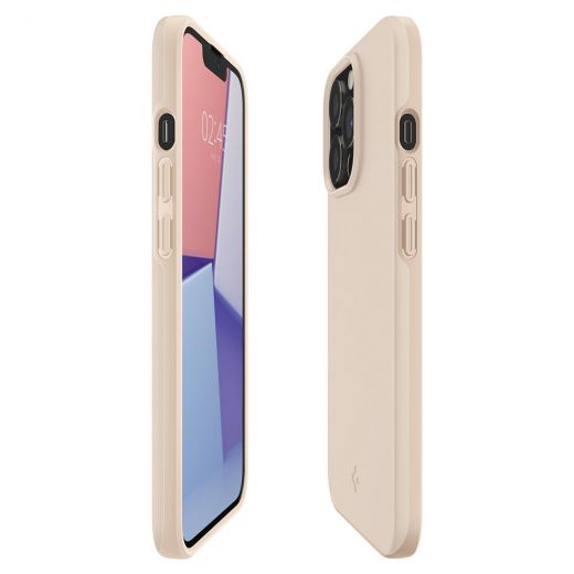 Чехол Spigen Thin Fit Sand Beige для iPhone 13 Pro (ACS03252)