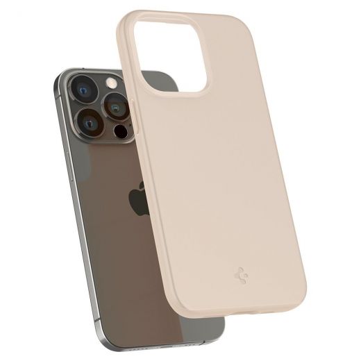 Чехол Spigen Thin Fit Sand Beige для iPhone 13 Pro (ACS03252)