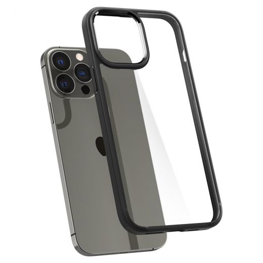Чохол Spigen Ultra Hybrid Matte Black для iPhone 13 Pro (ACS03262)
