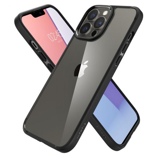 Чохол Spigen Ultra Hybrid Matte Black для iPhone 13 Pro (ACS03262)