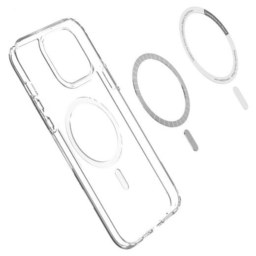 Чохол Spigen Ultra Hybrid MagSafe Compatible White для iPhone 13 Pro (ACS03267)