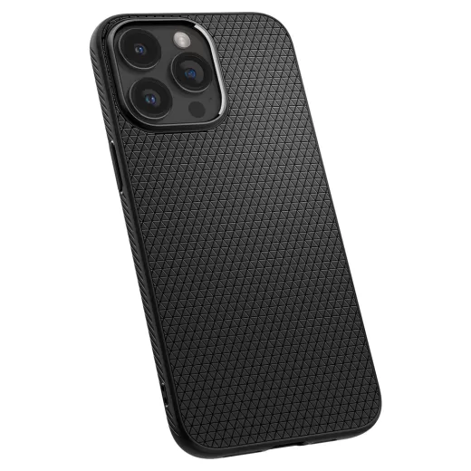 Чехол Spigen Liquid Air Matte Black для iPhone 15 Pro Max (ACS06562)