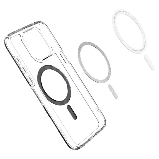 Чохол Spigen Ultra Hybrid (MagFit) Carbon Fiber для iPhone 15 Pro (ACS06717)