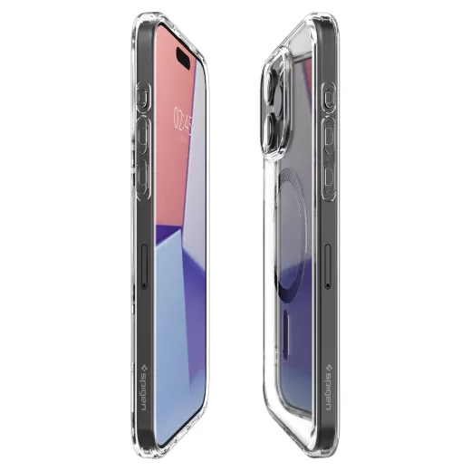Чохол Spigen Ultra Hybrid (MagFit) Carbon Fiber для iPhone 15 Pro (ACS06717)