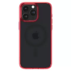 Чохол Spigen Ultra Hybrid (MagFit) Frost Red для iPhone 15 Pro (ACS07057)