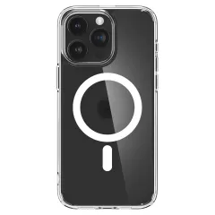 Чехол Spigen Ultra Hybrid (MagFit) Frost Clear для iPhone 15 Pro (ACS06719)