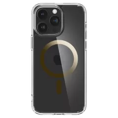 Чохол Spigen Ultra Hybrid (MagFit) Gold для iPhone 15 Pro (ACS06718)