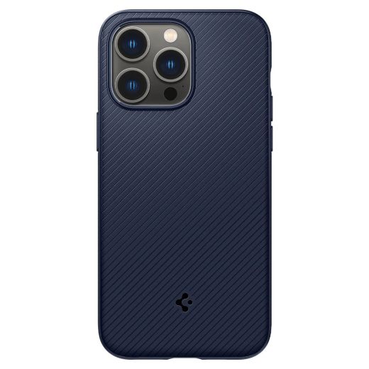 Чехол Spigen Mag Armor (MagFit) Navy Blue для iPhone 14 Pro (ACS04990)