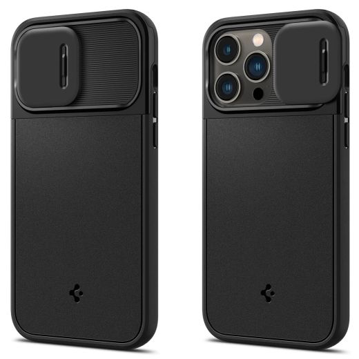 Чохол Spigen Optik Armor (MagFit) Black для iPhone 14 Pro (ACS04993)