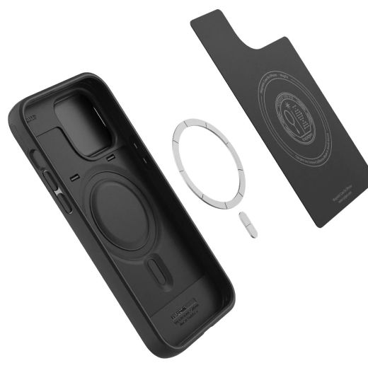 Чохол Spigen Optik Armor (MagFit) Black для iPhone 14 Pro (ACS04993)