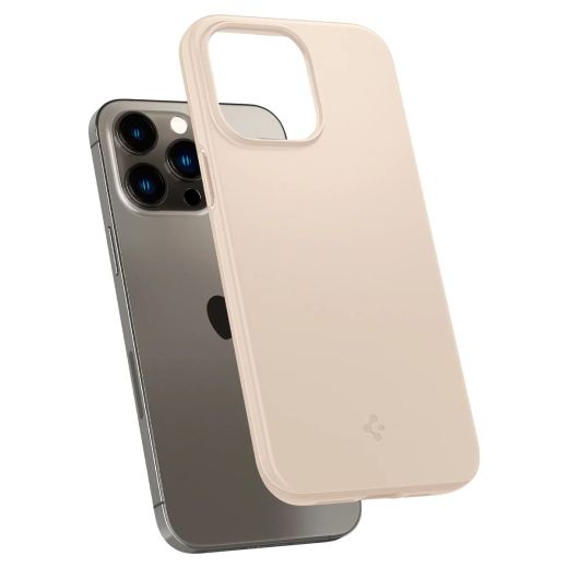 Чехол Spigen Thin Fit Sand Beige для iPhone 14 Pro (ACS04785)