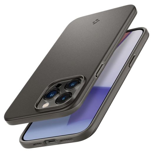 Чехол Spigen Thin Fit Gunmetal для iPhone 14 Pro Max (ACS04767)