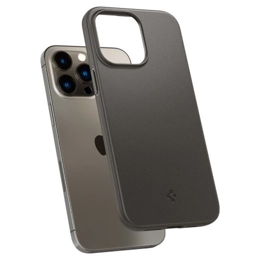 Чехол Spigen Thin Fit Gunmetal для iPhone 14 Pro (ACS04782)