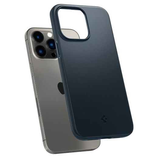 Чохол Spigen Thin Fit Metal Slate для iPhone 14 Pro (ACS04781)