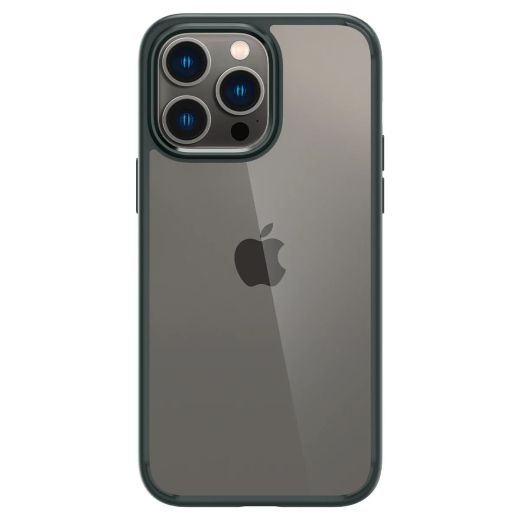 Прозорий чохол Spigen Ultra Hybrid Abyss Green для iPhone 14 Pro (ACS04966)