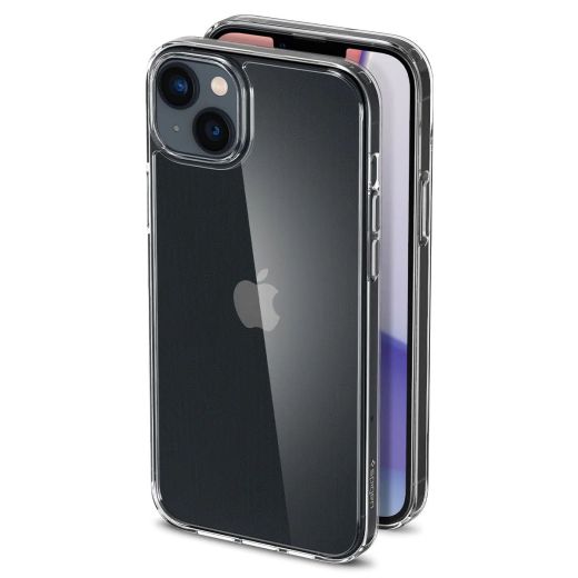 Прозрачный чехол Spigen Air Skin Hybrid Crystal Clear для iPhone 14 Plus (ACS04886)