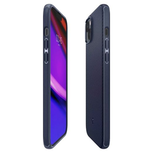 Чохол Spigen Mag Armor (MagFit) Navy Blue для iPhone 14 Plus (ACS04919)