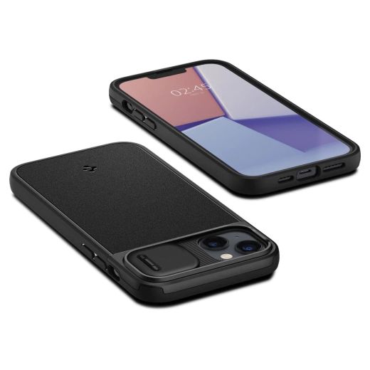 Чехол Spigen Optik Armor (MagFit) Black для iPhone 14 Plus (ACS04923)