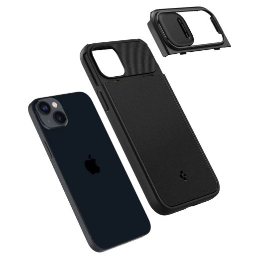 Чехол Spigen Optik Armor (MagFit) Black для iPhone 14 Plus (ACS04923)