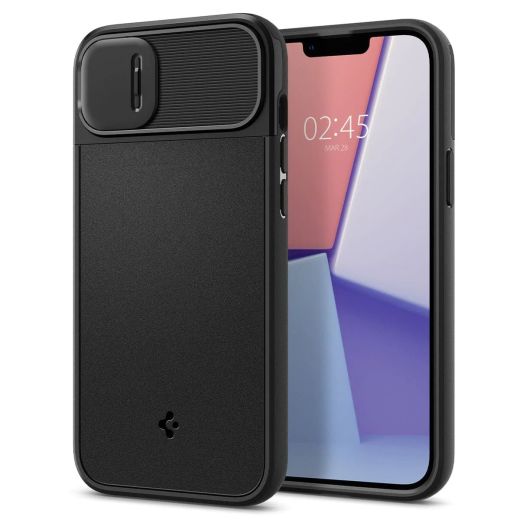 Чехол Spigen Optik Armor (MagFit) Black для iPhone 14 Plus (ACS04923)