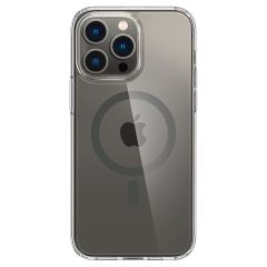 Прозрачный чехол Spigen Ultra Hybrid (MagFit) Graphite для iPhone 14 Pro Max (ACS04826)