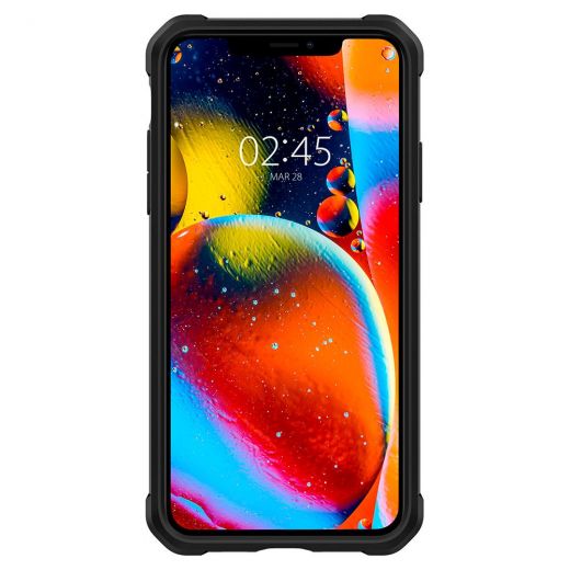 Чехол Spigen Gauntlet Carbon Black для iPhone 11 Pro