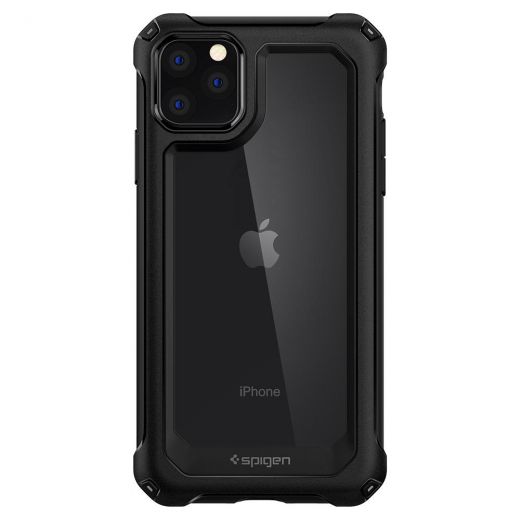 Чехол Spigen Gauntlet Carbon Black для iPhone 11 Pro Max