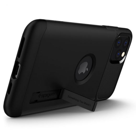 Чехол Spigen Slim Armor Black для iPhone 11 Pro Max