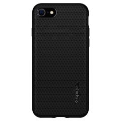 Чохол Spigen Liquid Air Black (042CS20511) для iPhone SE (2020)