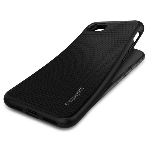 Чохол Spigen Liquid Air Black (042CS20511) для iPhone SE (2020)