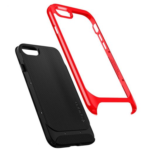 Чехол Spigen Neo Hybrid Herringbone Dante Red (ACS00953) для iPhone SE (2020)