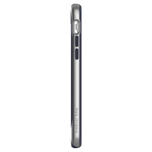 Чехол Spigen Neo Hybrid Herringbone Satin Silver (054CS22199) для iPhone SE (2020)
