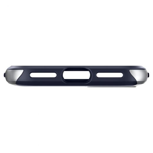 Чехол Spigen Neo Hybrid Herringbone Satin Silver (054CS22199) для iPhone SE (2020)