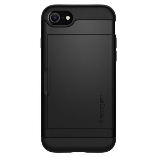 Чохол Spigen Slim Armor CS Black (042CS20455) для iPhone SE (2020)