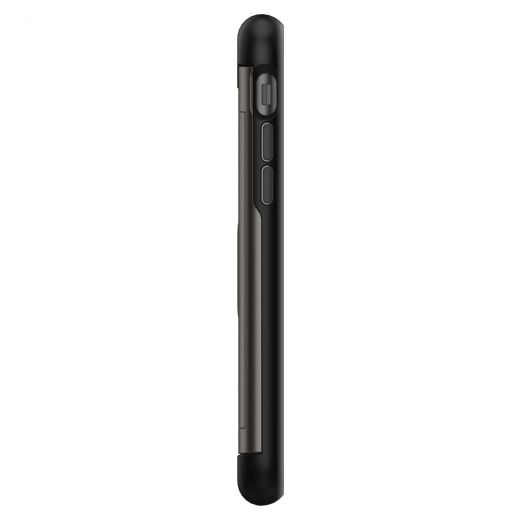 Чохол Spigen Slim Armor CS Gunmetal (042CS20453) для iPhone SE (2020)