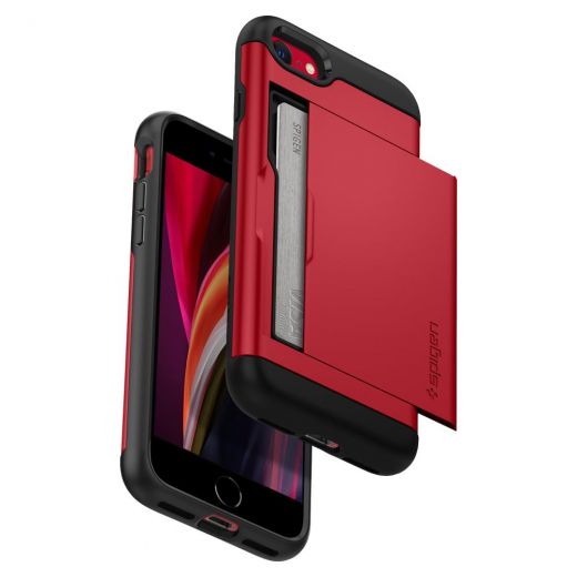 Чохол Spigen Slim Armor CS Red (042CS21725) для iPhone SE (2020)
