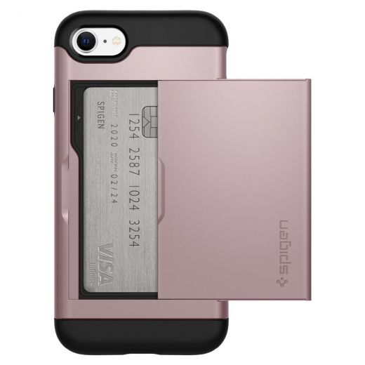 Чохол Spigen Slim Armor CS Rose Gold (042CS20454) для iPhone SE (2020)