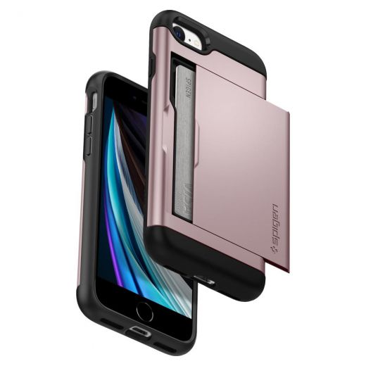 Чохол Spigen Slim Armor CS Rose Gold (042CS20454) для iPhone SE (2020)