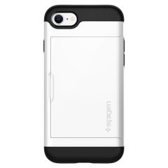 Чохол Spigen Slim Armor CS Jet White (042CS21038) для iPhone SE (2020)