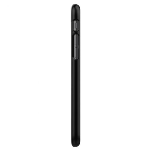 Чохол Spigen Thin Fit Black (042CS20427) для iPhone SE (2020)