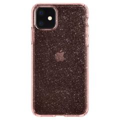 Чехол Spigen Liquid Crystal Glitter Rose Quartz для iPhone 11