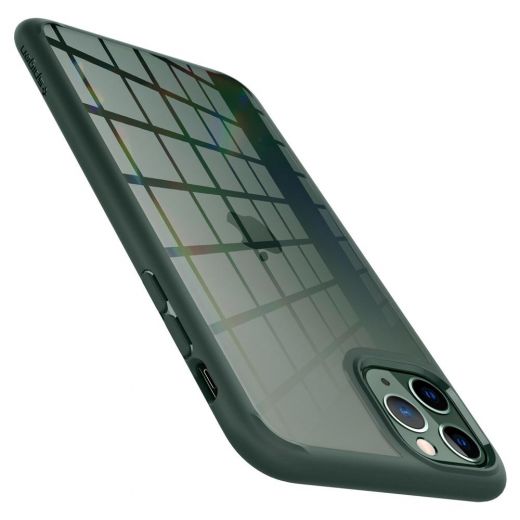 Чохол Spigen Ultra Hybrid Midnight Green для iPhone 11 Pro