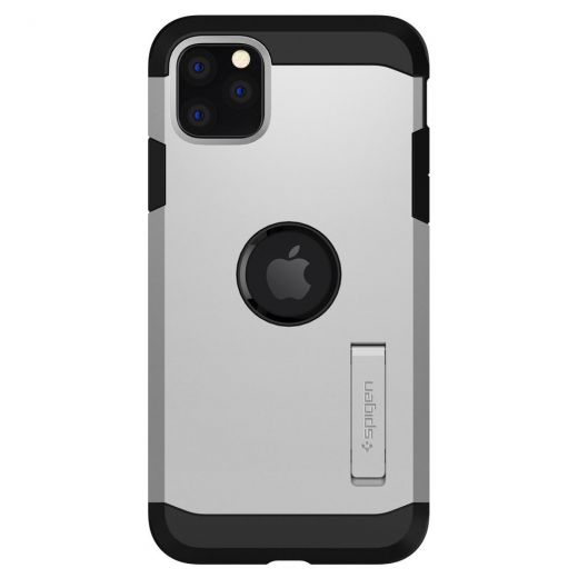 Чохол Spigen Tough Armor Satin Silver для iPhone 11 Pro