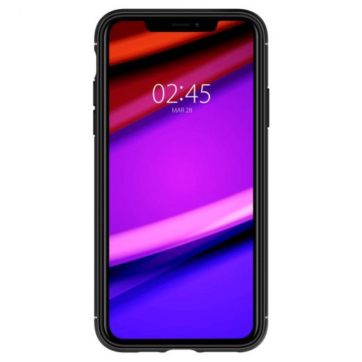 Чохол Spigen Rugged Armor Matte Black для iPhone 11