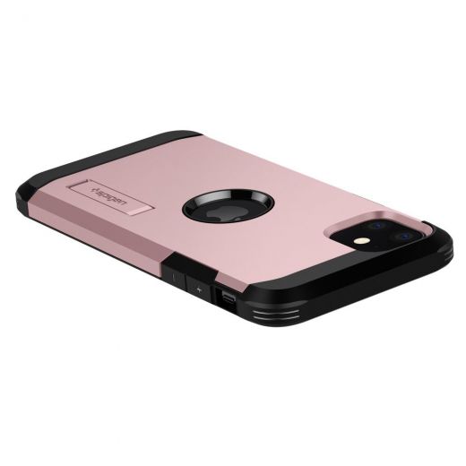 Чехол Spigen Tough Armor Rose Gold для iPhone 11